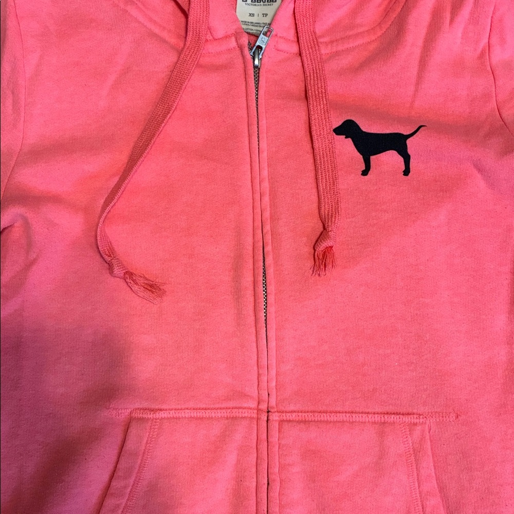 Victoria’s Secret PINK zip up hoodie - Picture 2 of 5